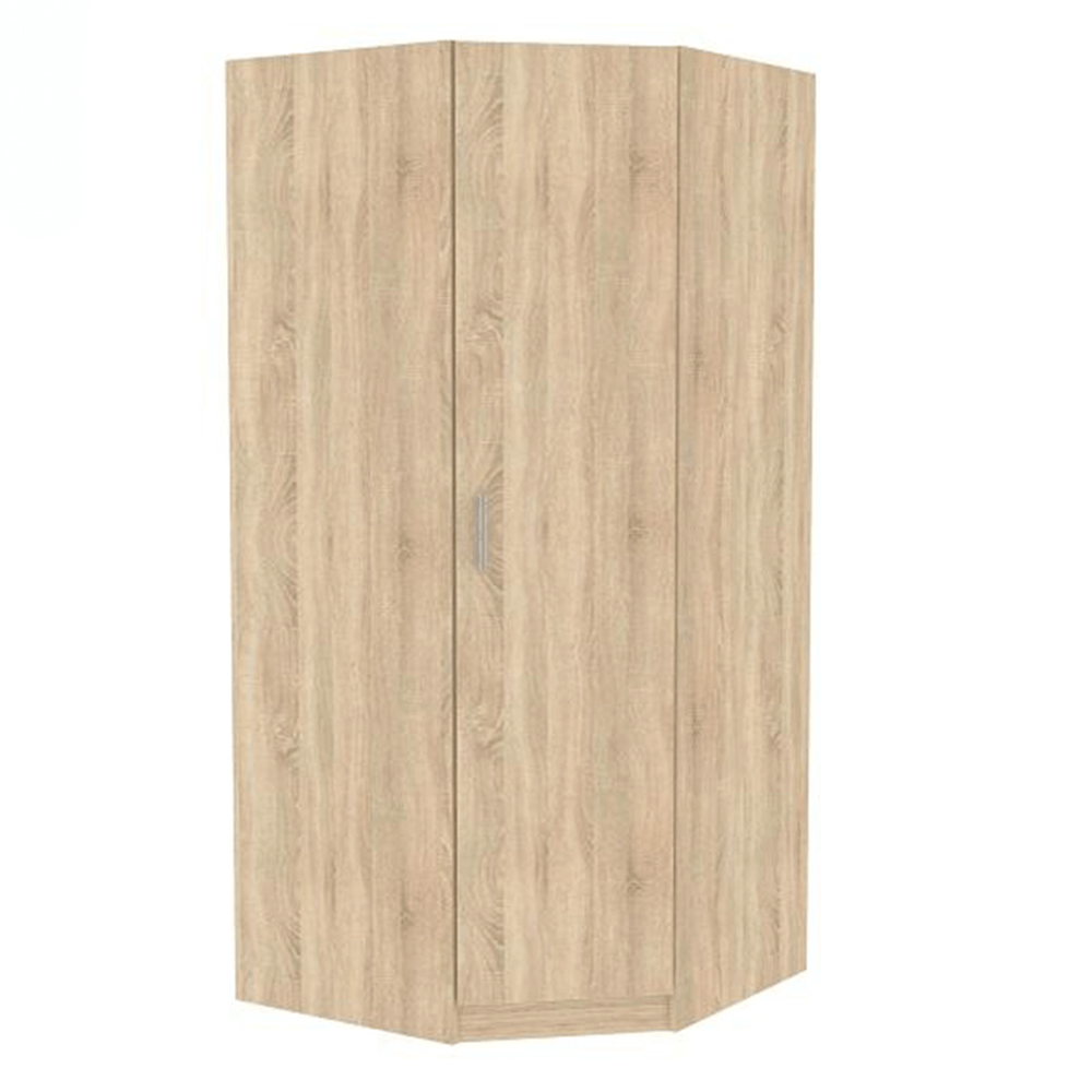 Dulap INVITA TIP 3, stejar sonoma, DTD laminat, cu o usa, 91x91x200 cm