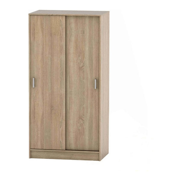 Dulap BETTY 4 BE04-001-00, stejar sonoma, DTD laminat, cu 2 usi, 90x58x180 cm
