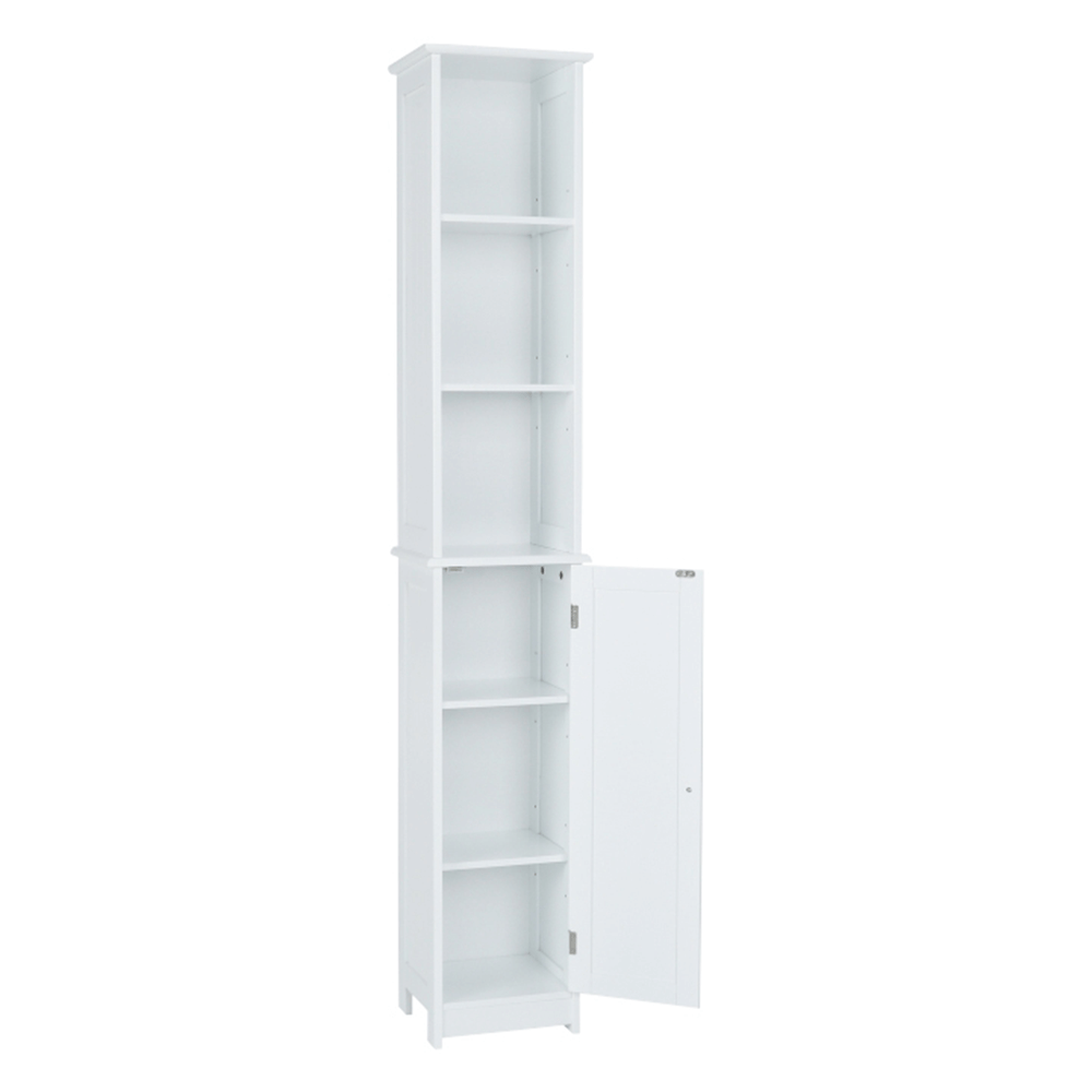 Dulap ATENE TYPUL 1, alb, cu o usa, 30x24x172 cm