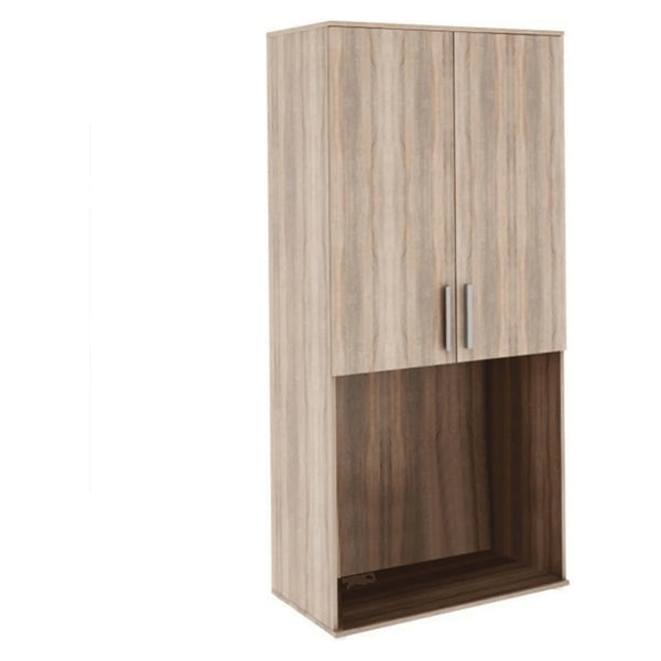 Dulap DUNAJ TIPUL5, stejar sonoma, PAL melaminat/metal, cu 2 usi, 90x47x191 cm