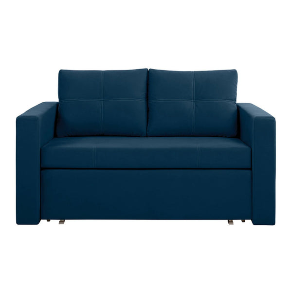 Canapea BUNIO III, stofa clasica albastru - Manila 26, 147x88x86 cm
