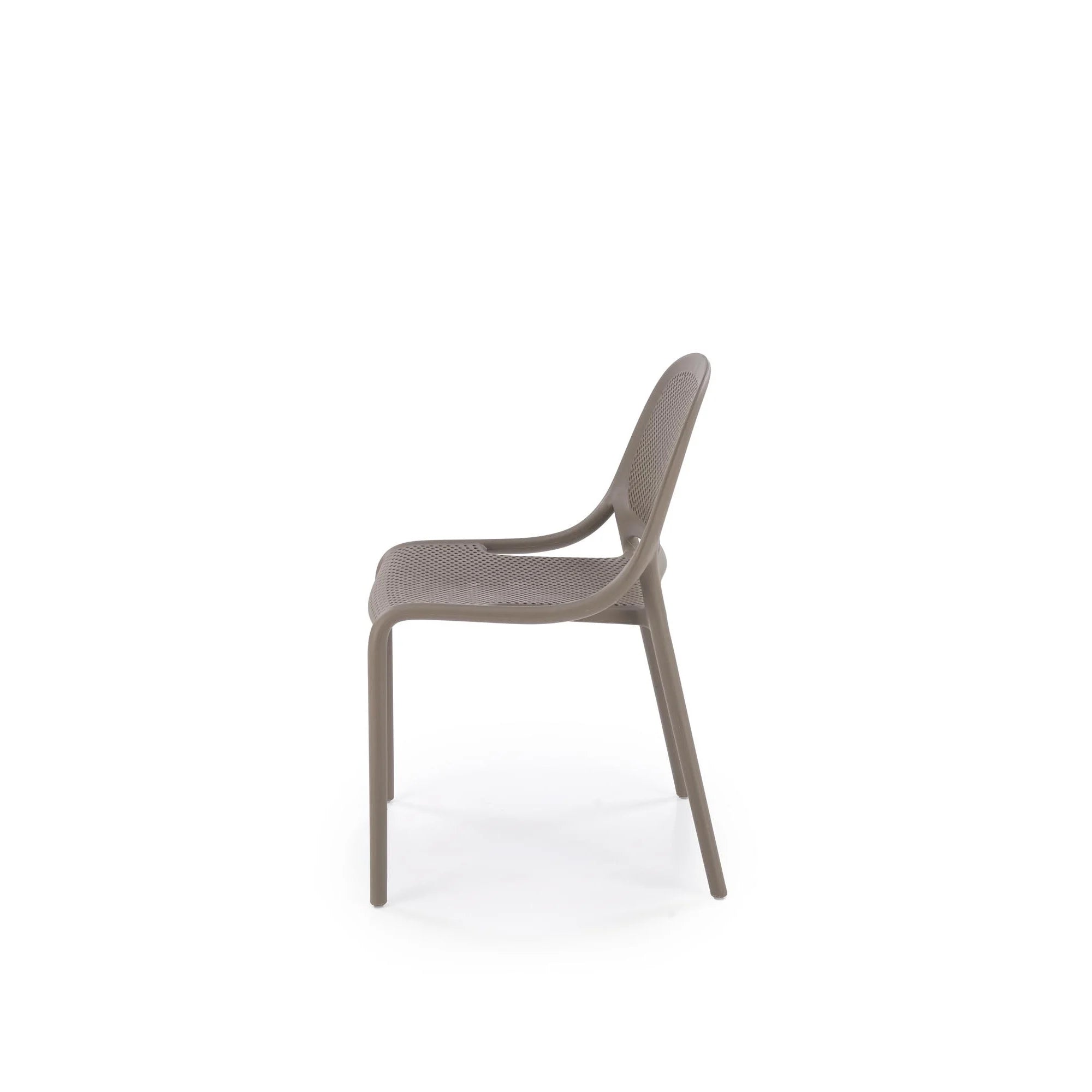 Scaun de gradina K532, grej, polipropilena, 50x56x80 cm