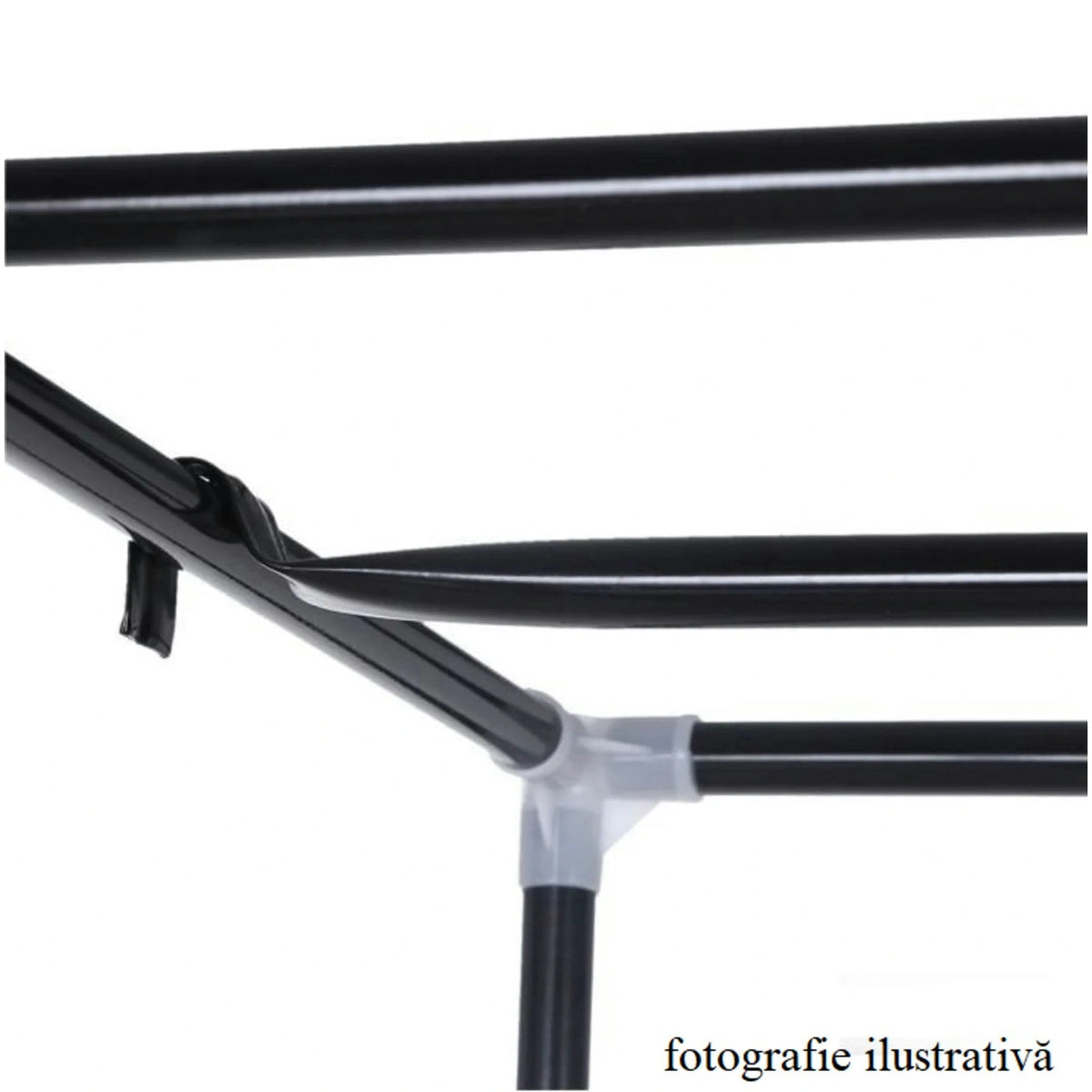 Stander haine METIN VNW15, maro, material textil/metal, 150x45x175 cm