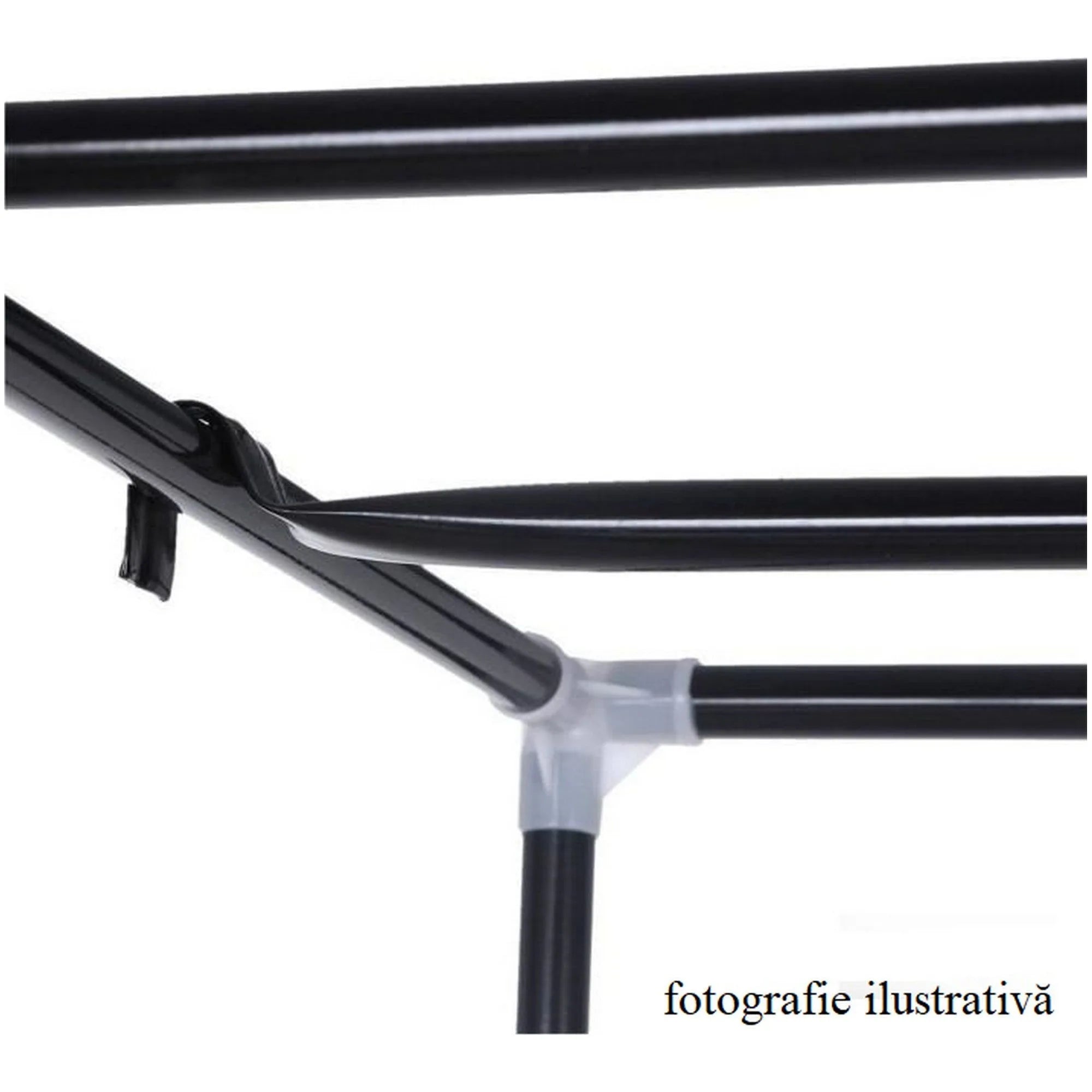 Stander haine METIN VNW15, maro, material textil/metal, 150x45x175 cm