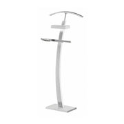 Stander haine WU13, alb, otel/lemn, 32x20x117 cm