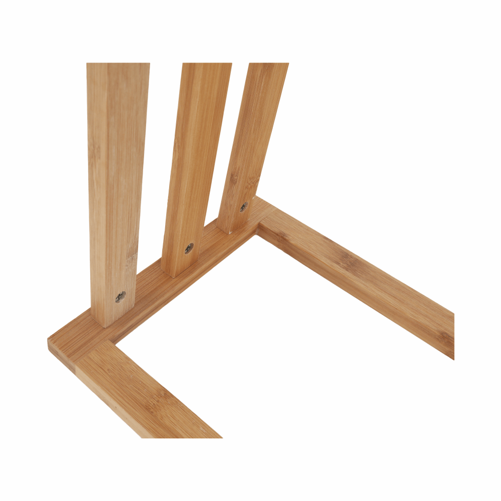Stander prosoape KOMO NEW, alb/stejar, lemn, 54x24x82 cm