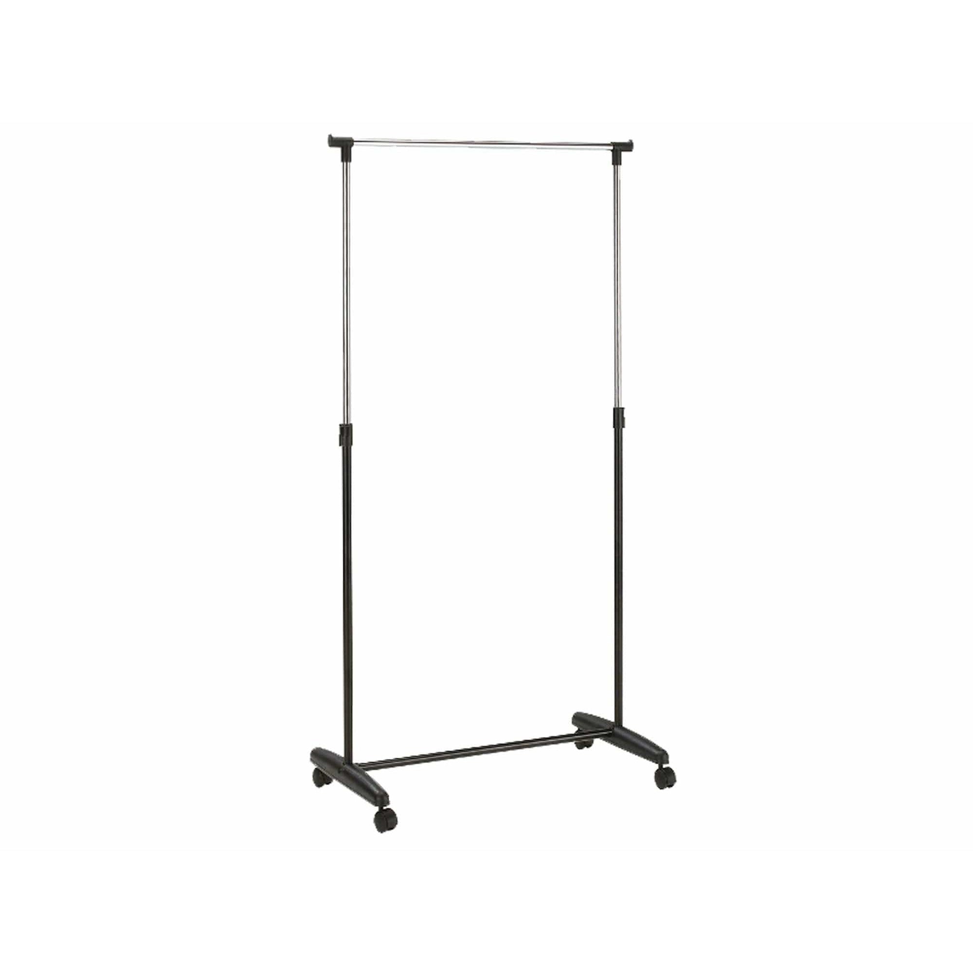 Suport umerase NOVA, negru/crom, metal/plastic, 85x43x95/160 cm
