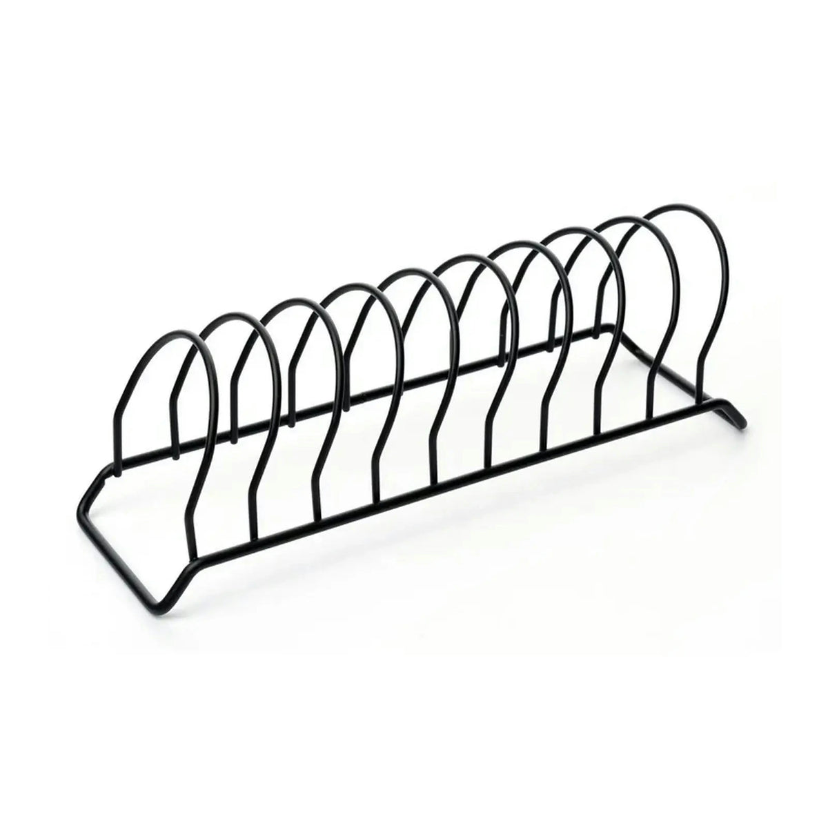 Suport vase SM016-B, negru, metal, 28x85x85 cm
