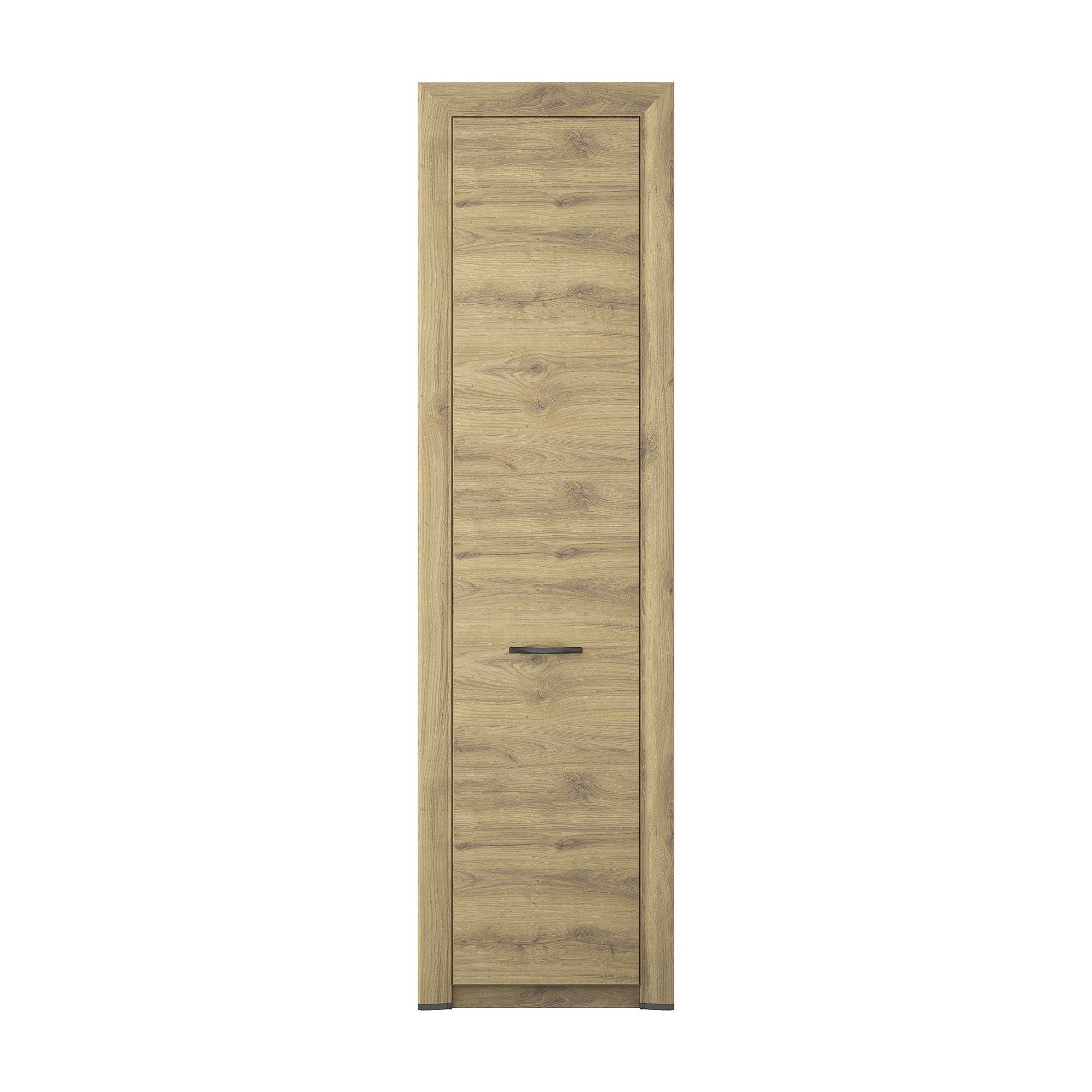 Dulap SAPORI, stejar navarra, PAL laminat, cu o usa, 60x36x217 cm