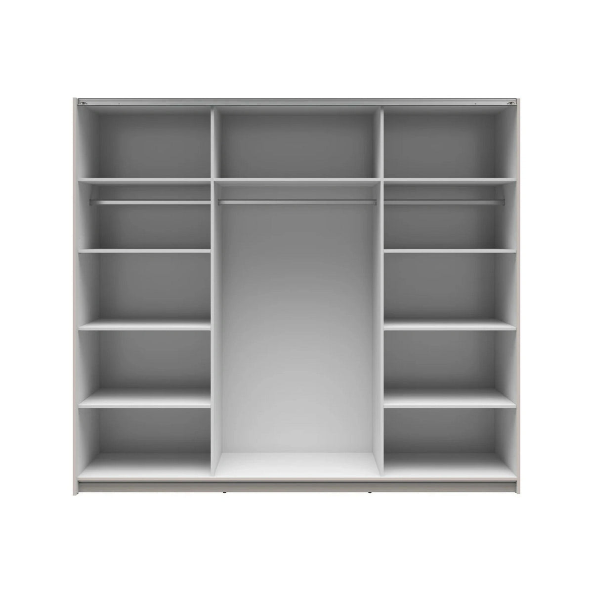 Dressing TETRIX, casmir, PAL, cu 2 usi, 220x60x196 cm