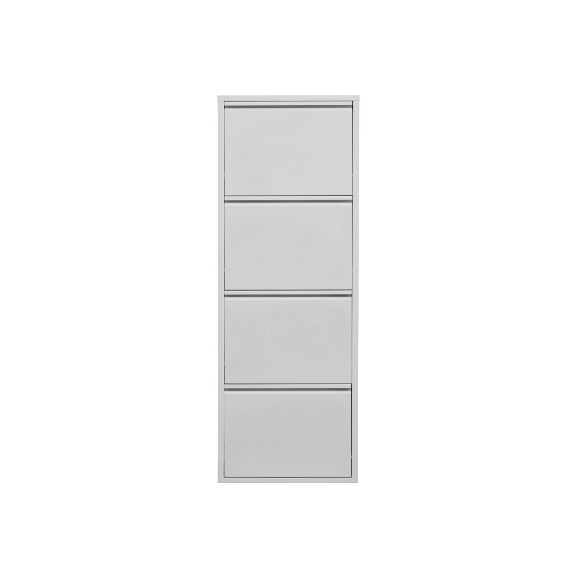 Pantofar FLY, alb, metal, 50x15x137 cm