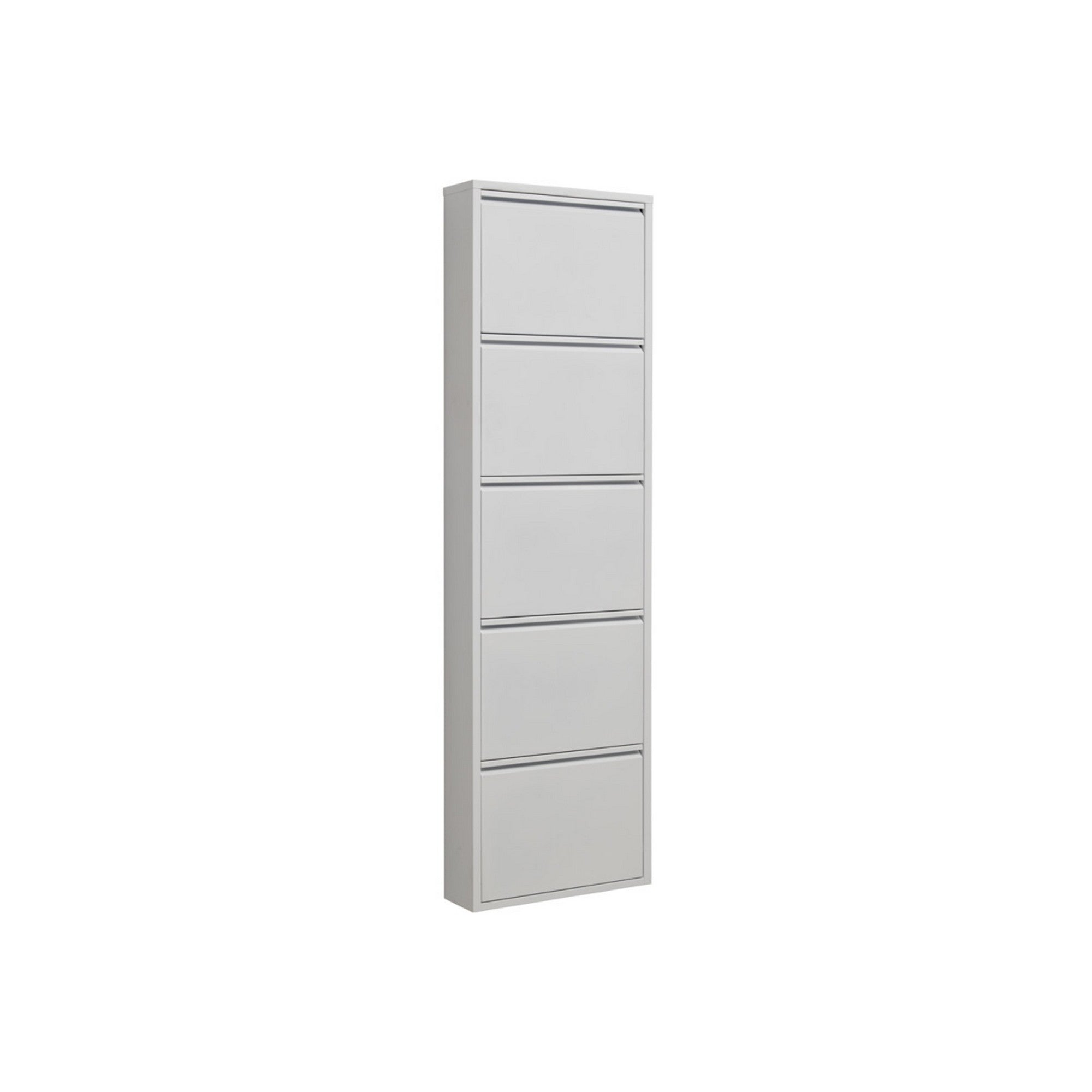 Pantofar FLY, alb, metal, 50x15x170 cm