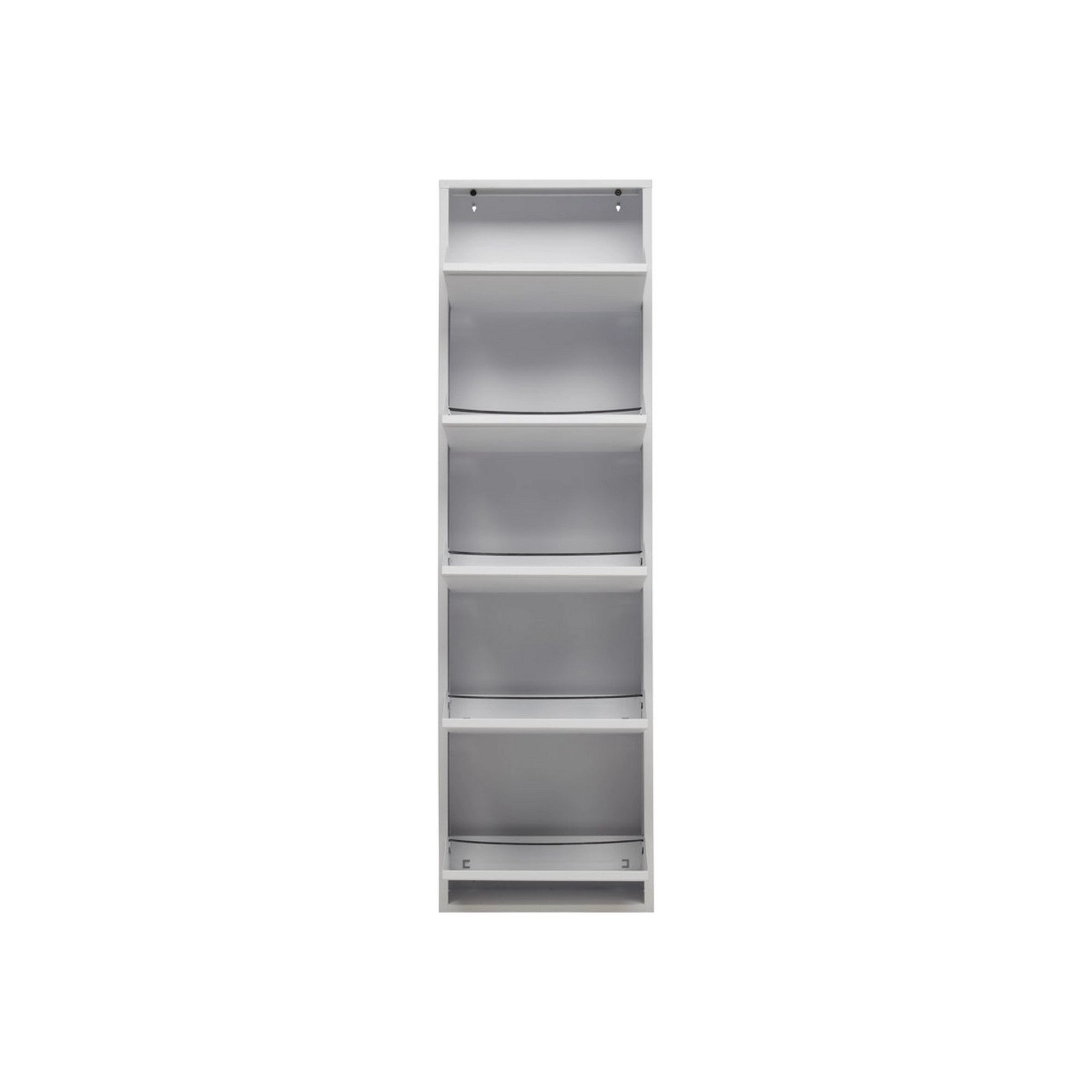 Pantofar FLY, alb, metal, 50x15x170 cm