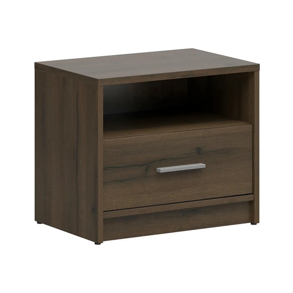 Noptiera NEPO PLUS, stejar nobil, PAL, 50x34x43 cm