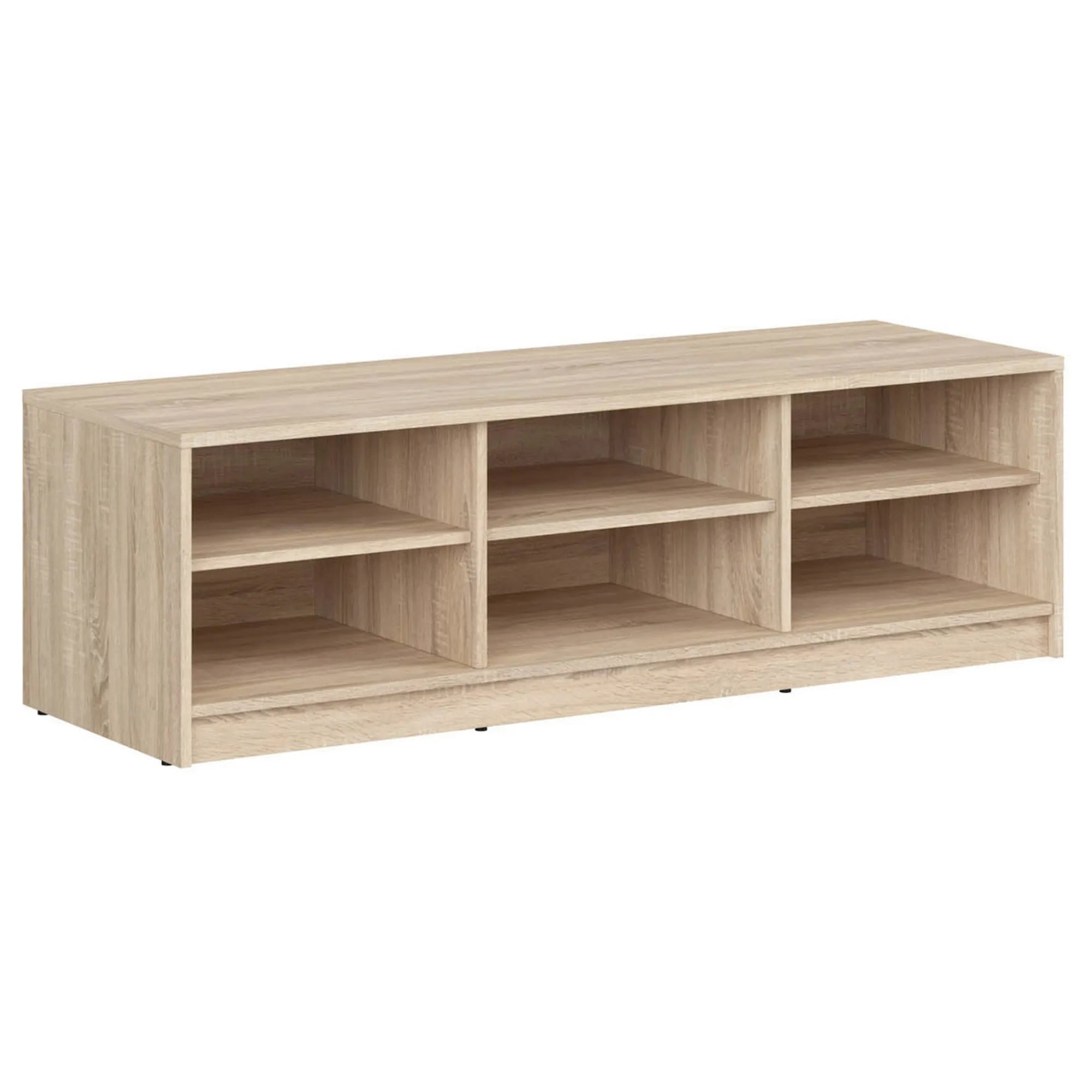 Comoda TV NEPO PLUS, stejar sonoma, PAL laminat, 139x47x43 cm