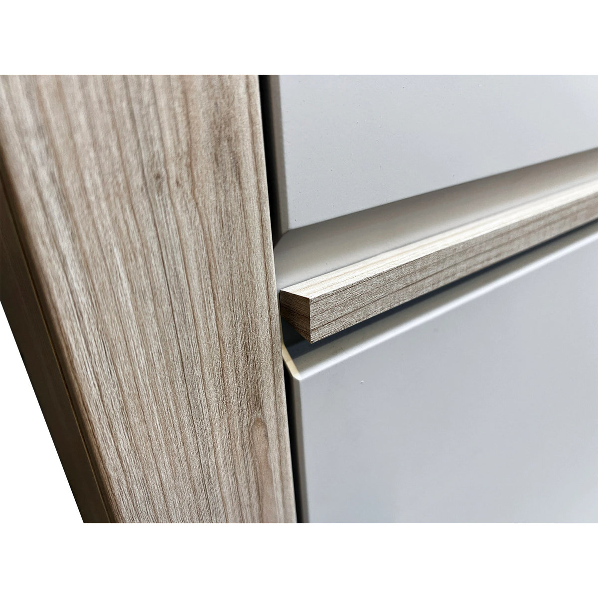 Dulap pentru living OSLO OS1, PAL laminat, cu 2 usi si 2 sertare, 78x55x200 cm