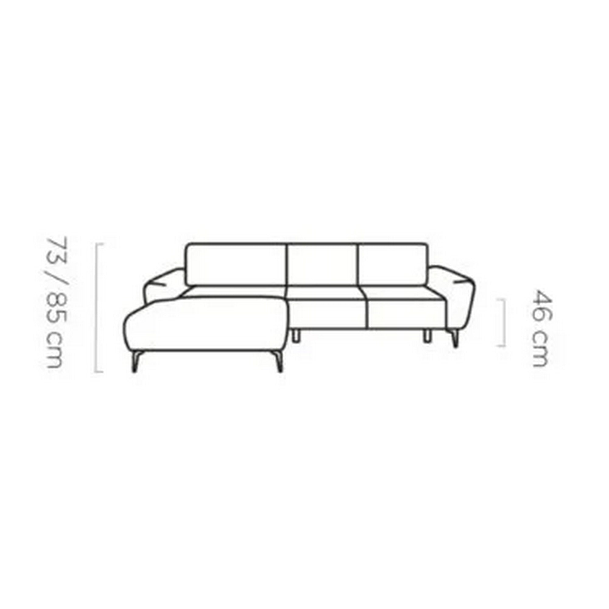 Coltar extensibil BALI L, personalizabil materiale gama Premium, cu lada depozitare, 278x170x85 cm