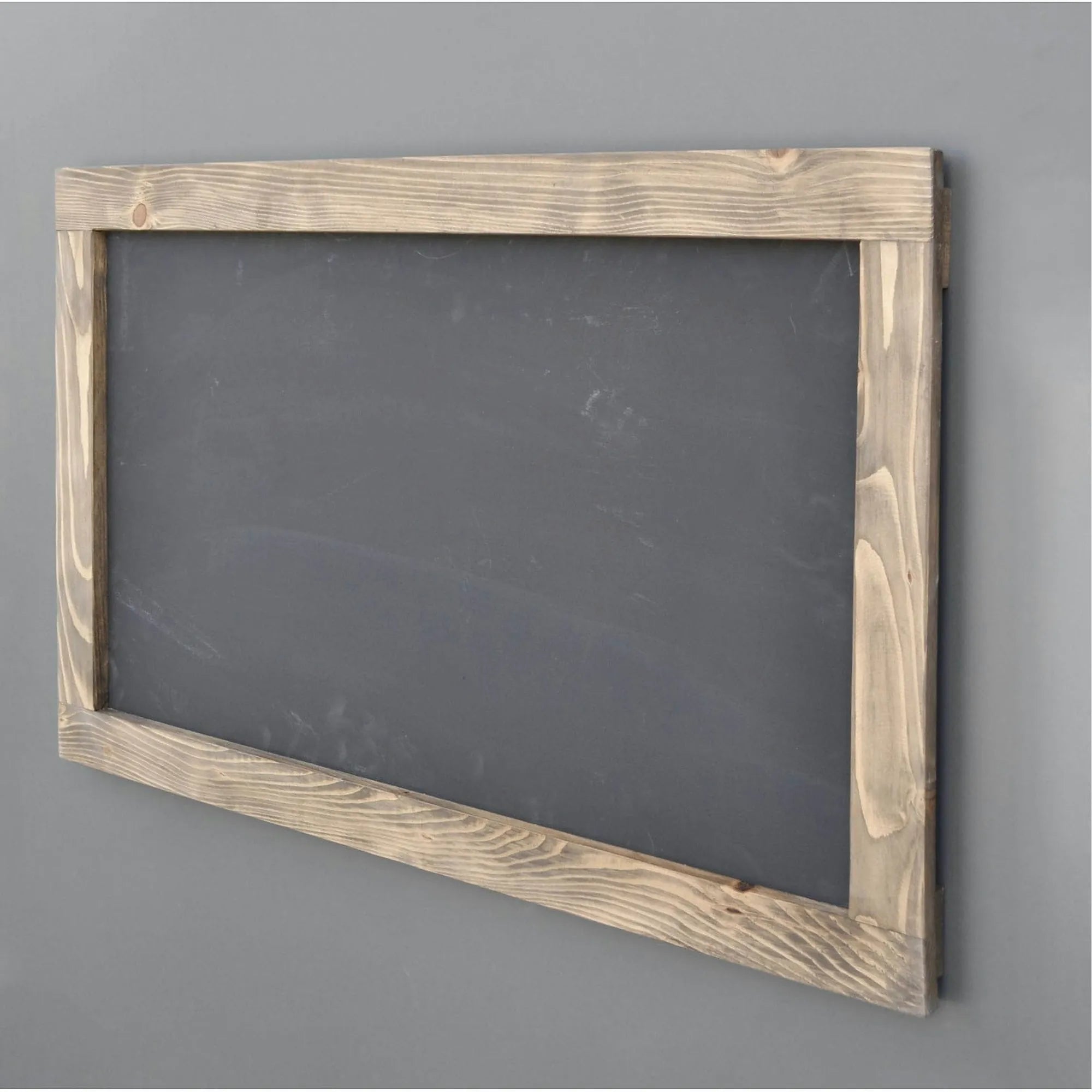 Tabla de scris AA049, gri inchis, lemn, 100x60x4 cm