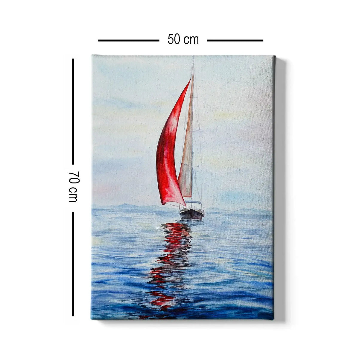 Tablou 222, multicolor, pânză, 50x70 cm