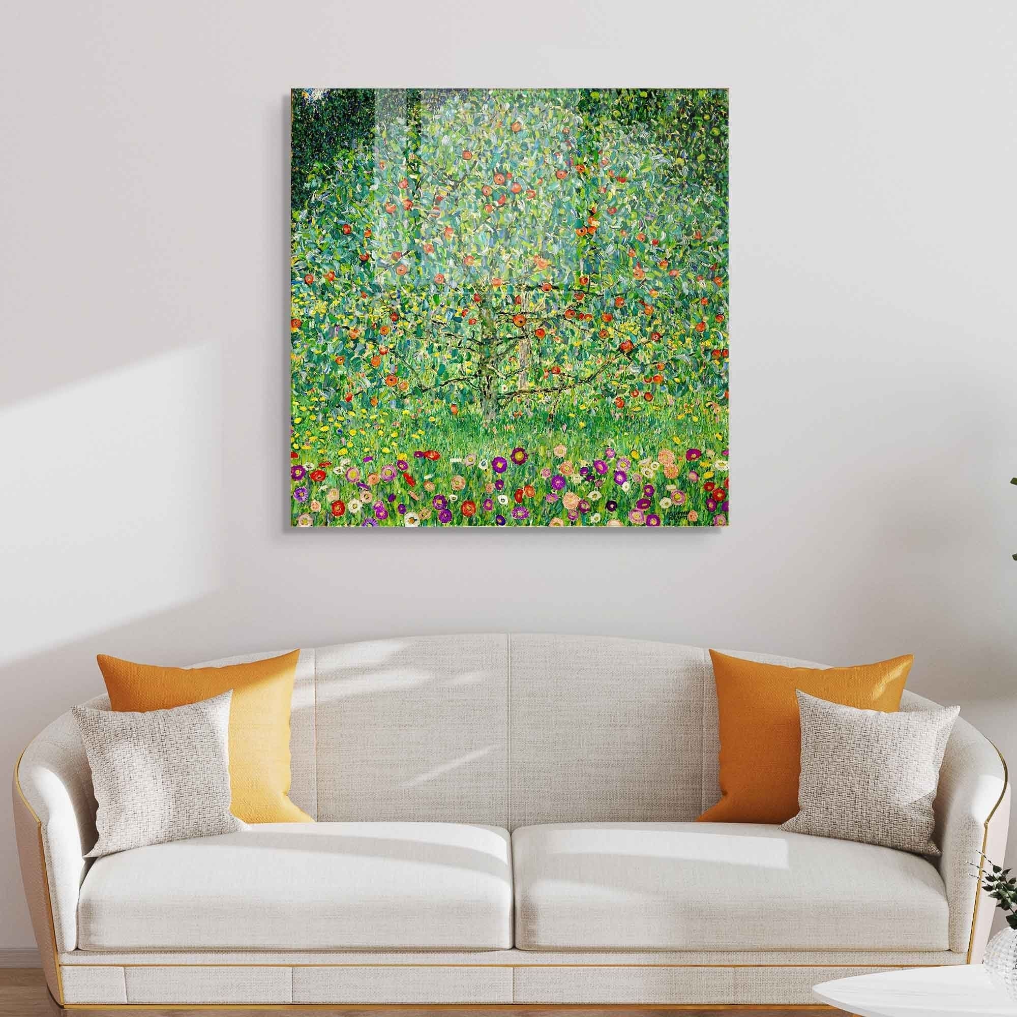 Tablou 2299, multicolor, sticla, 40x40 cm