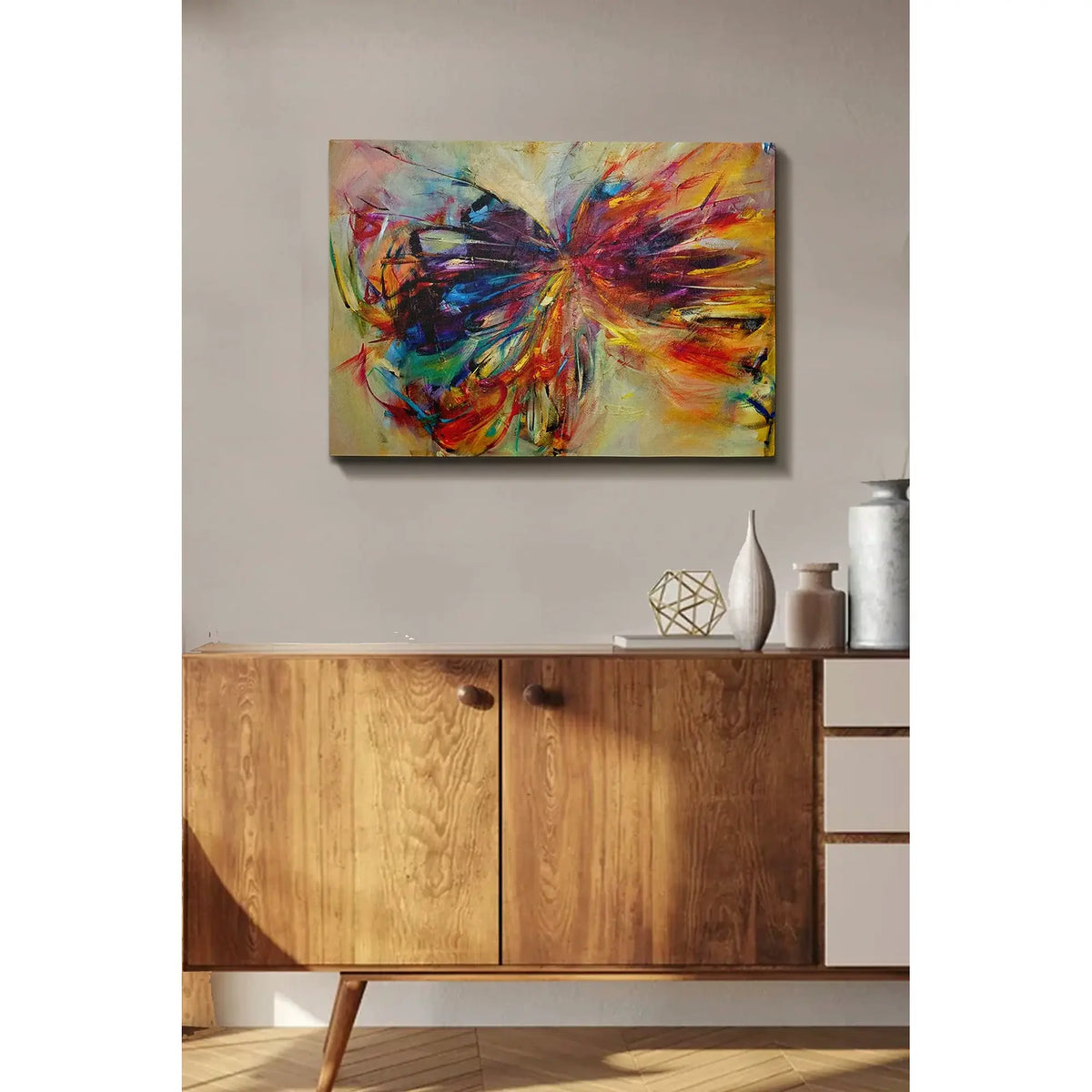 Tablou 267, multicolor, pânză, 50x70 cm