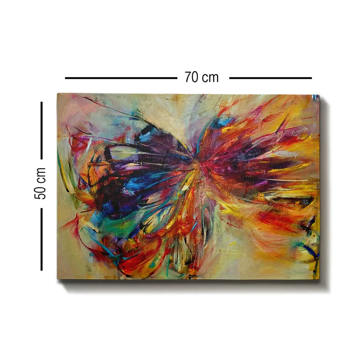 Tablou 267, multicolor, pânză, 50x70 cm