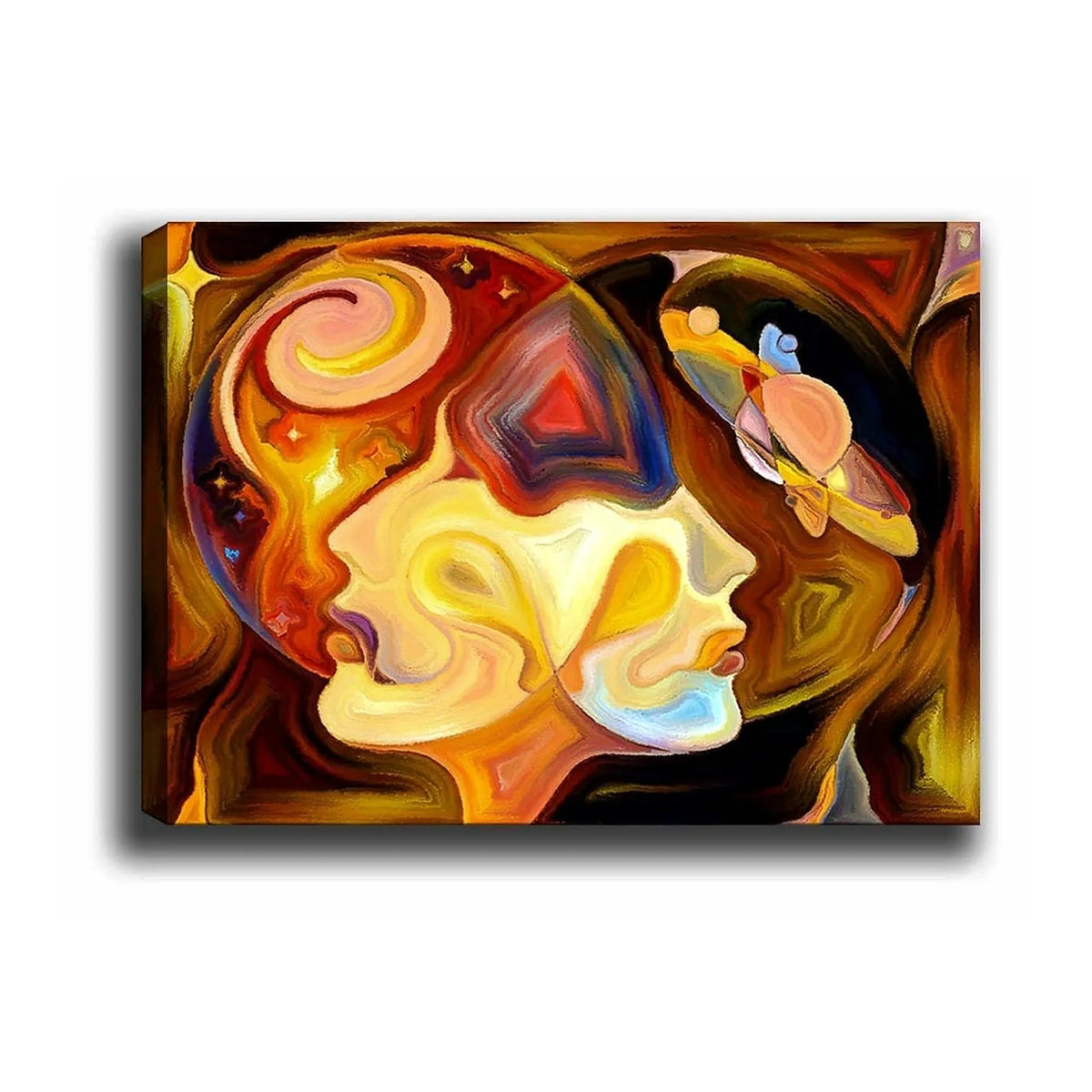 Tablou 441HPE1680, multicolor, panza, 100x70 cm