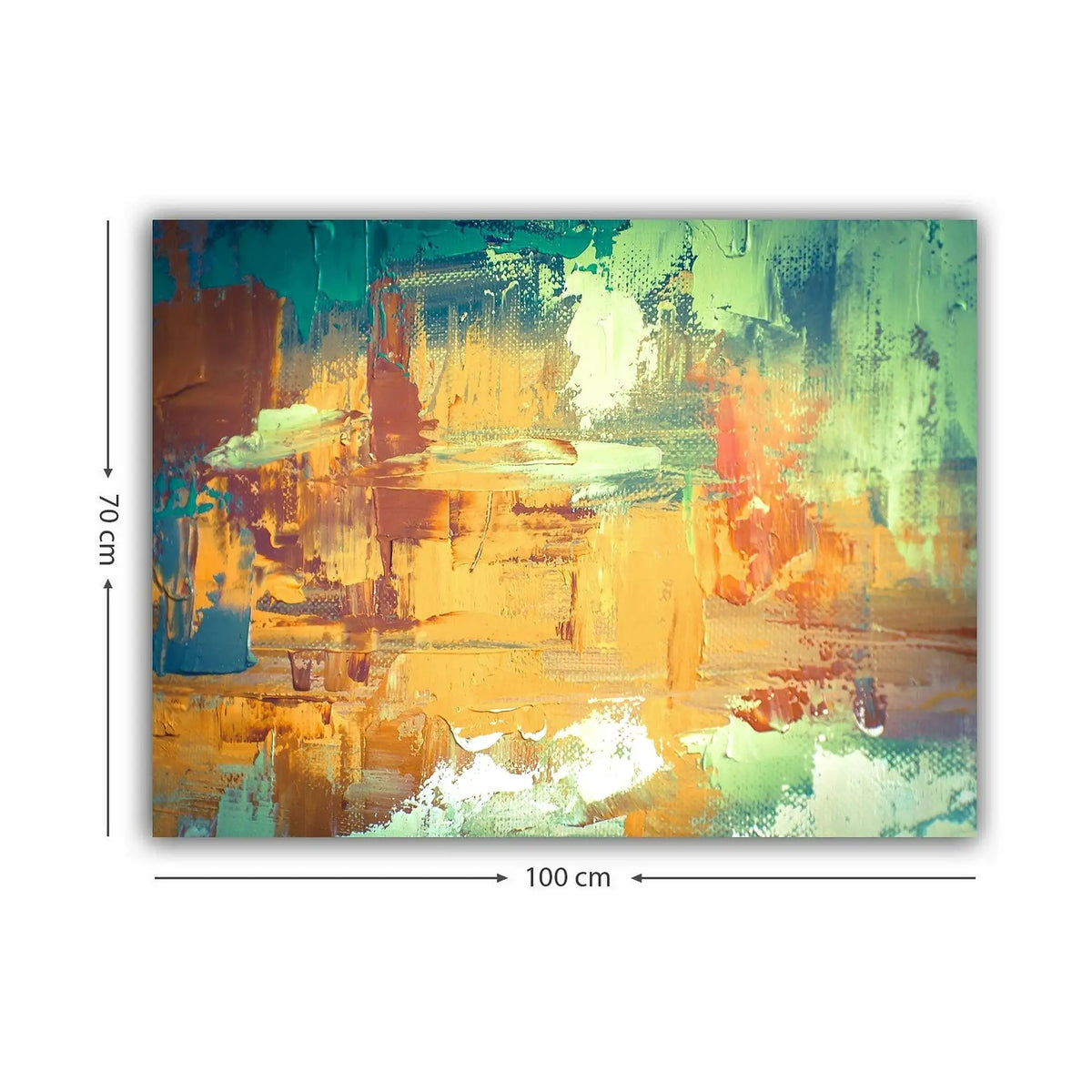Tablou 441HPE2427, multicolor, panza, 100x70 cm