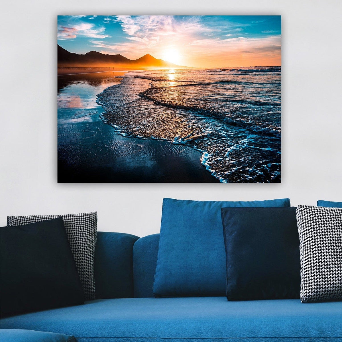 Tablou 441HPE2734, multicolor, panza, 100x70 cm