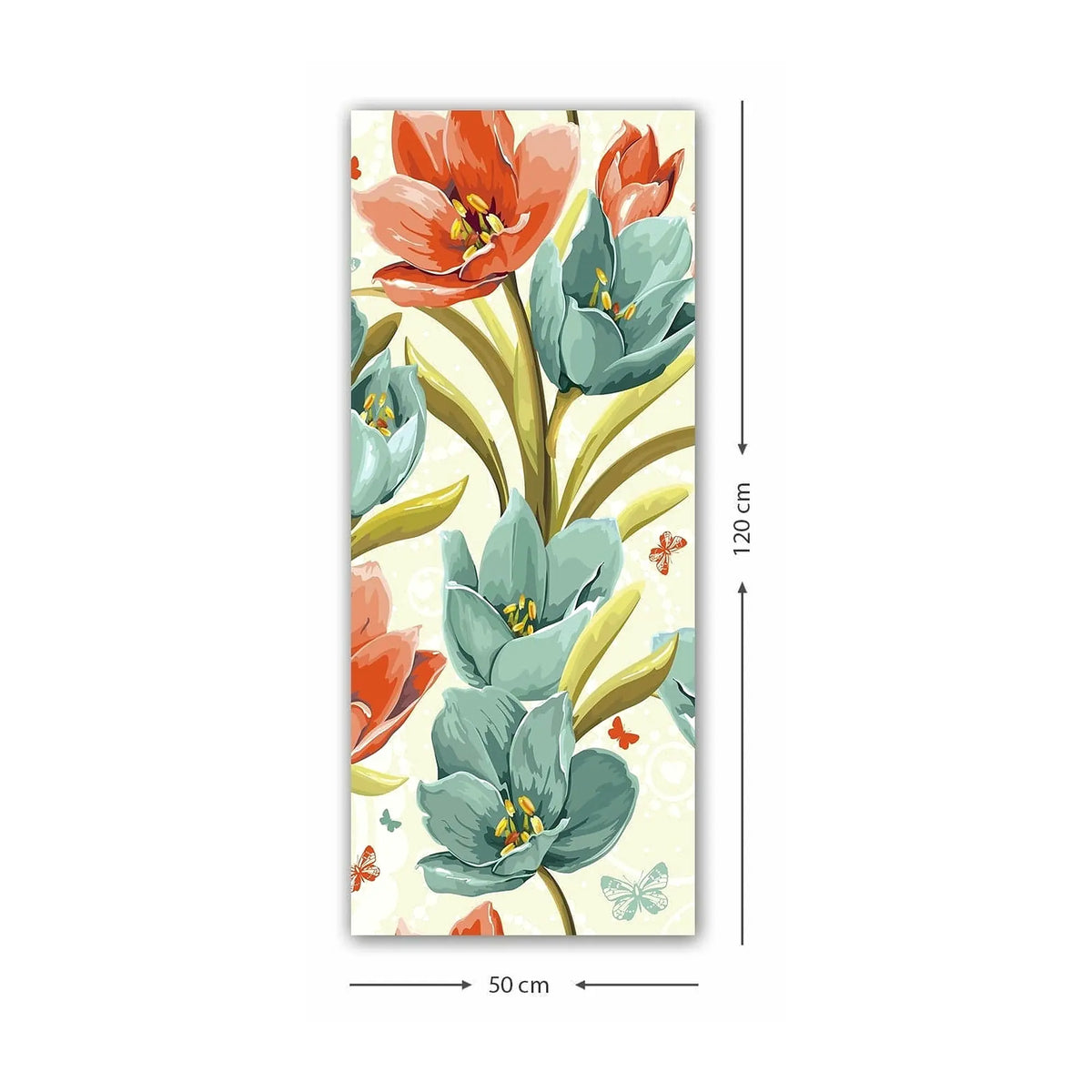 Tablou 451ERN2131, multicolor, panza, 50x120 cm