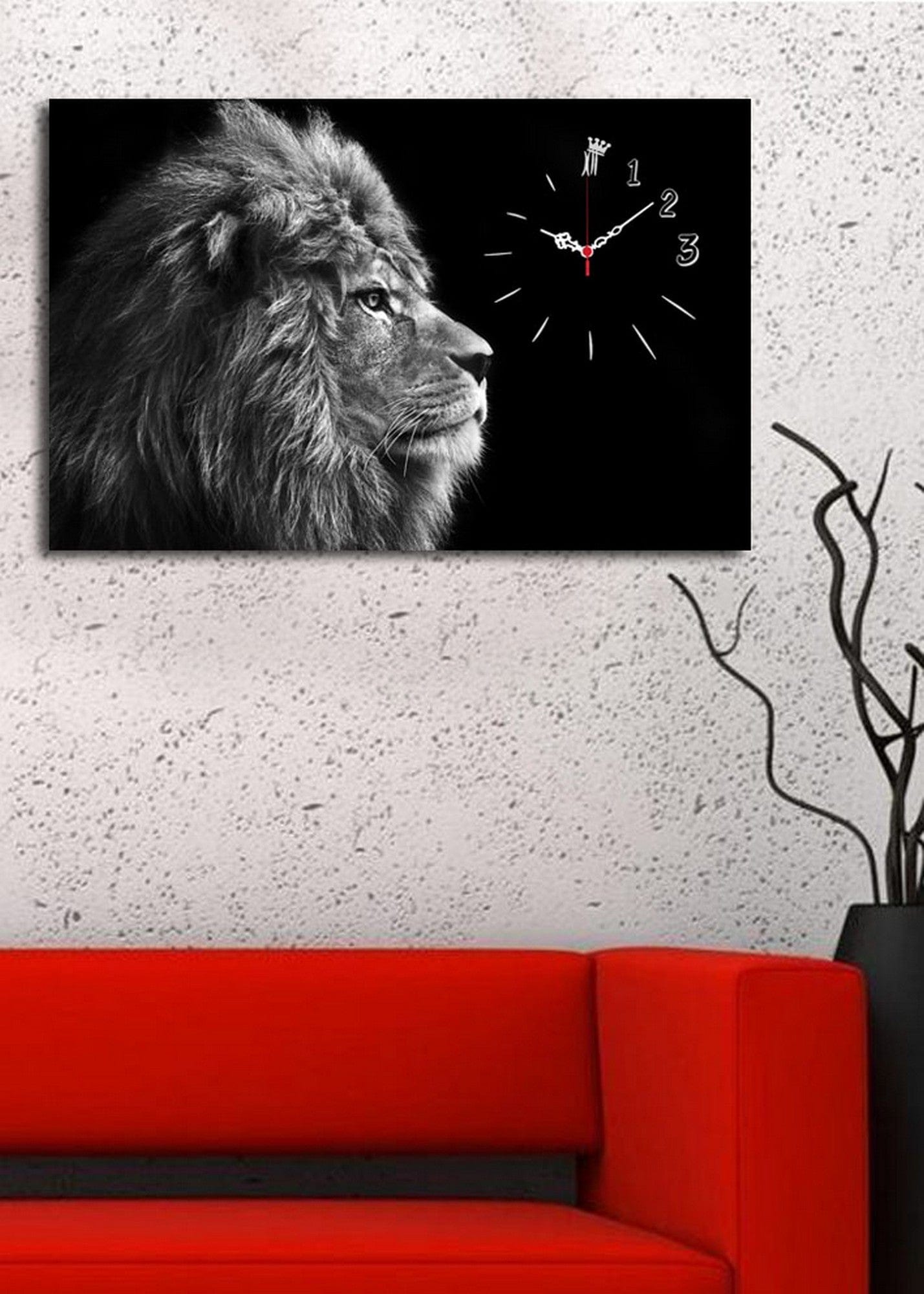 Tablou 4570CSMOR-3, negru, panza, 70x45 cm