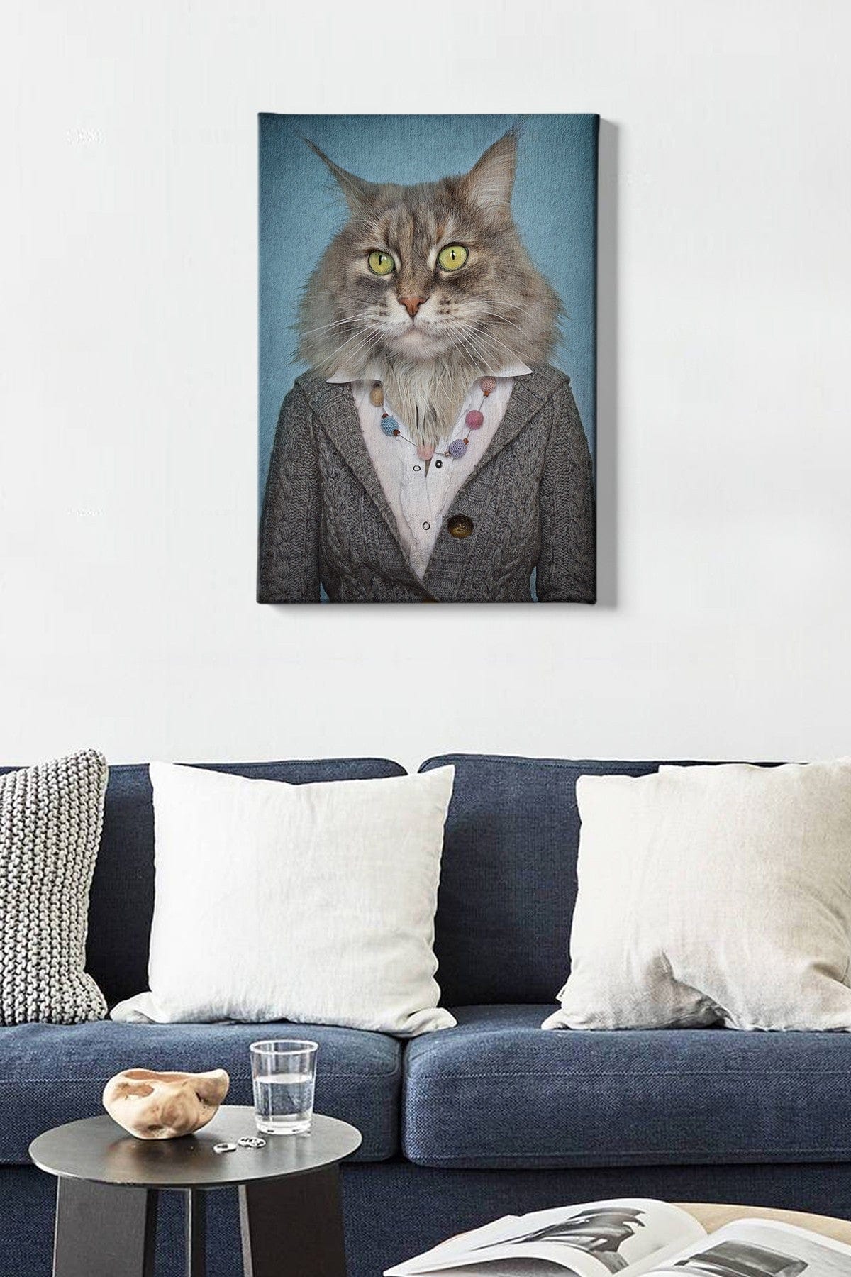 Tablou 529TCR1176, multicolor, panza, 50x70 cm