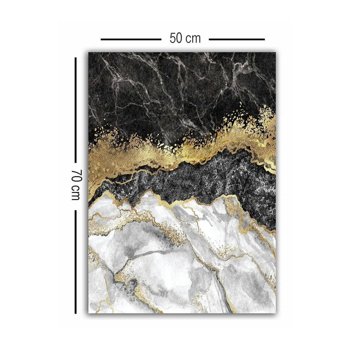 Tablou 529TCR1749, multicolor, panza, 50x70 cm
