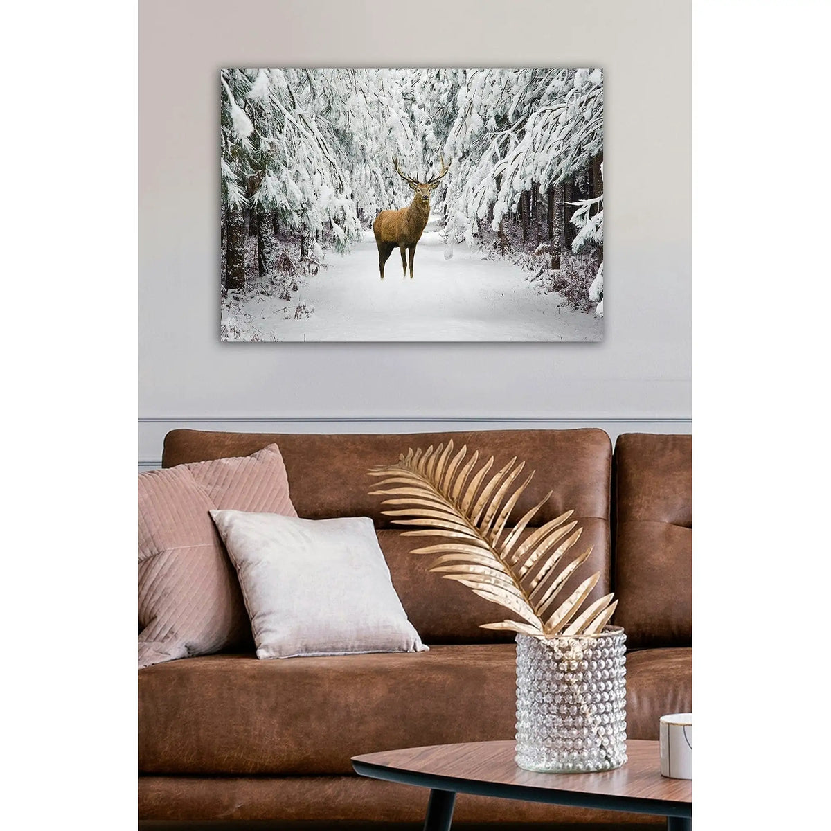 Tablou 529TCR1999, alb, panza, 70x50 cm