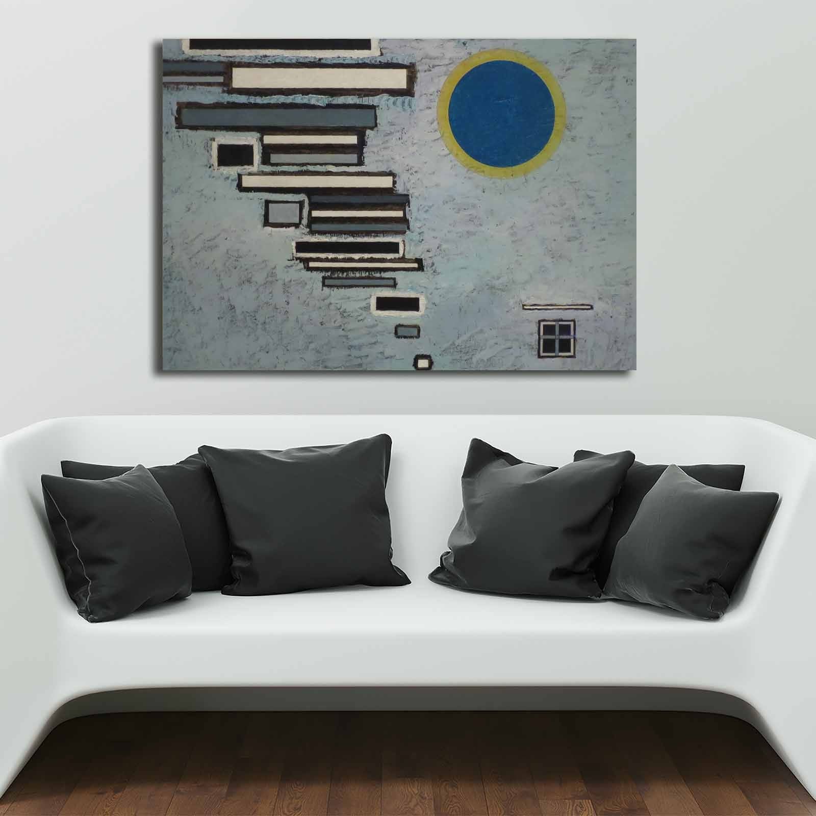 Tablou 677VSL1150, multicolor, panza, 100x70 cm