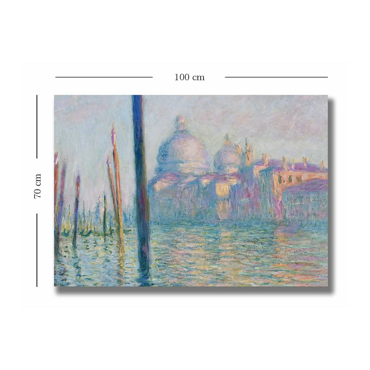 Tablou 678CLD1162, multicolor, panza, 100x70 cm