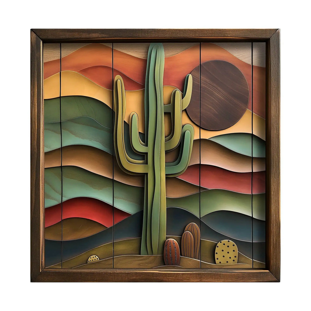 Tablou AI082, multicolor, MDF, 50x50 cm