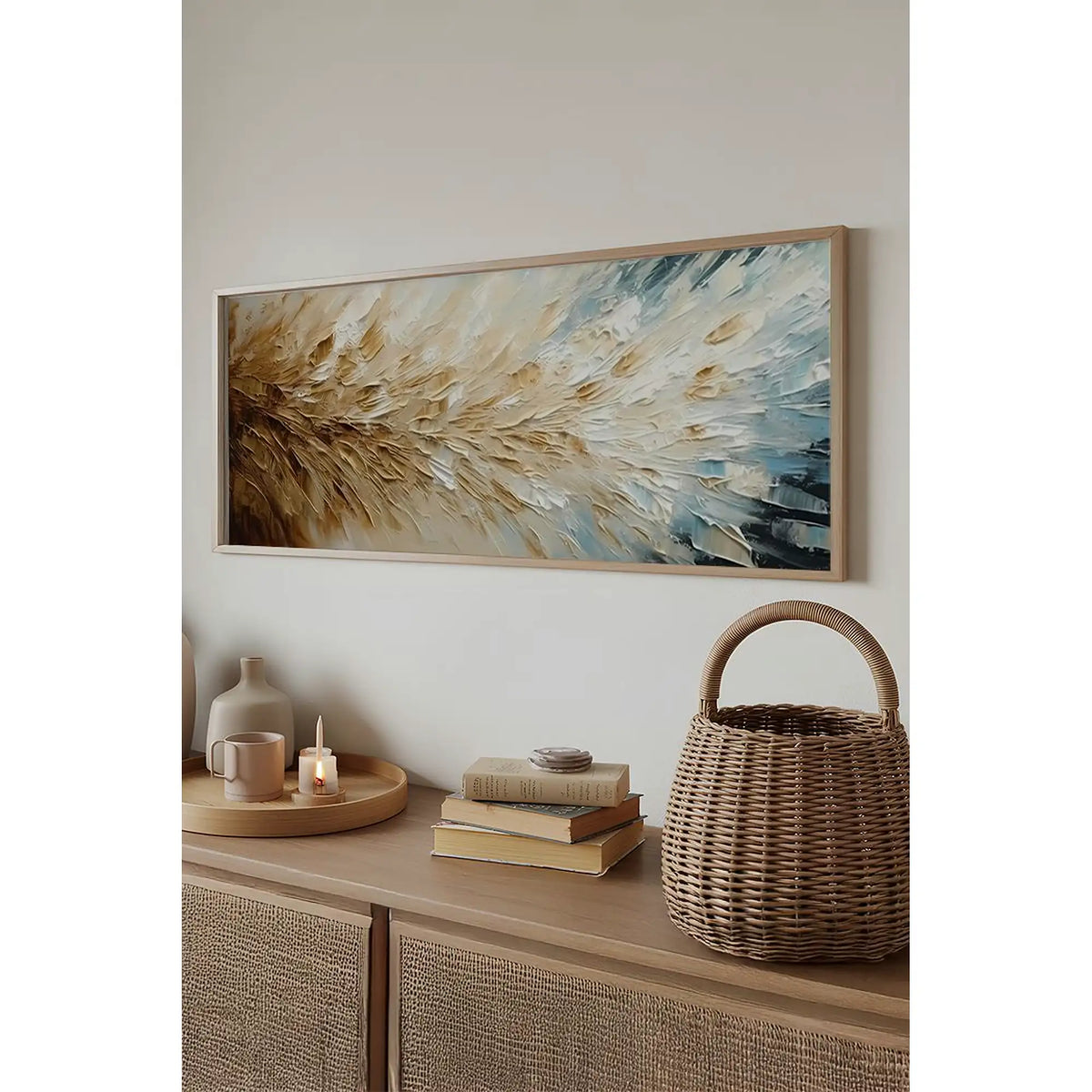 Tablou ARTSMDFYTY27, multicolor, MDF, 50x120 cm