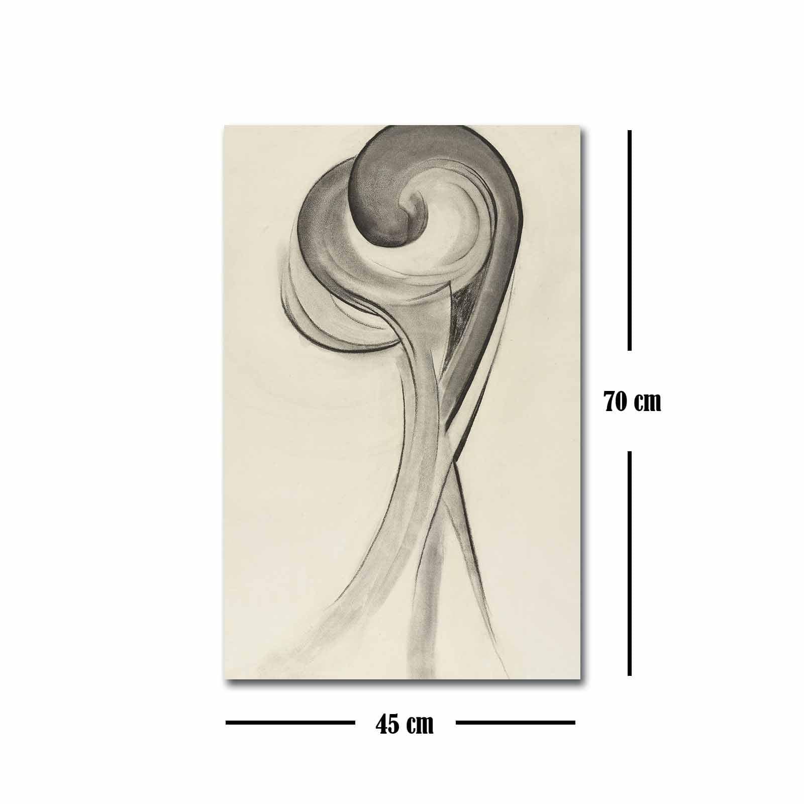 Tablou FAMOUSART-053, multicolor, panza, 45x70 cm