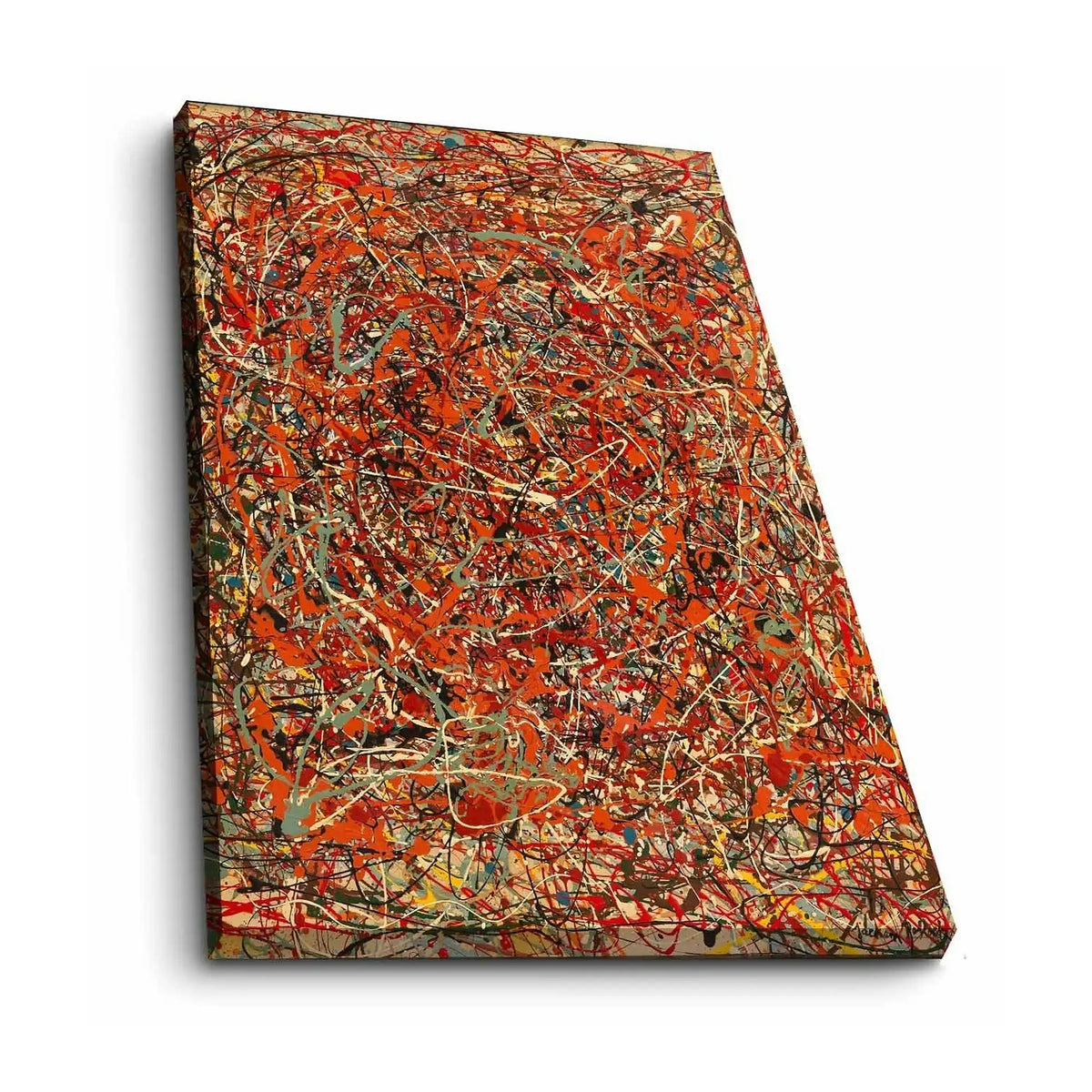 Tablou FAMOUSART-056, multicolor, pânză, 70x100 cm