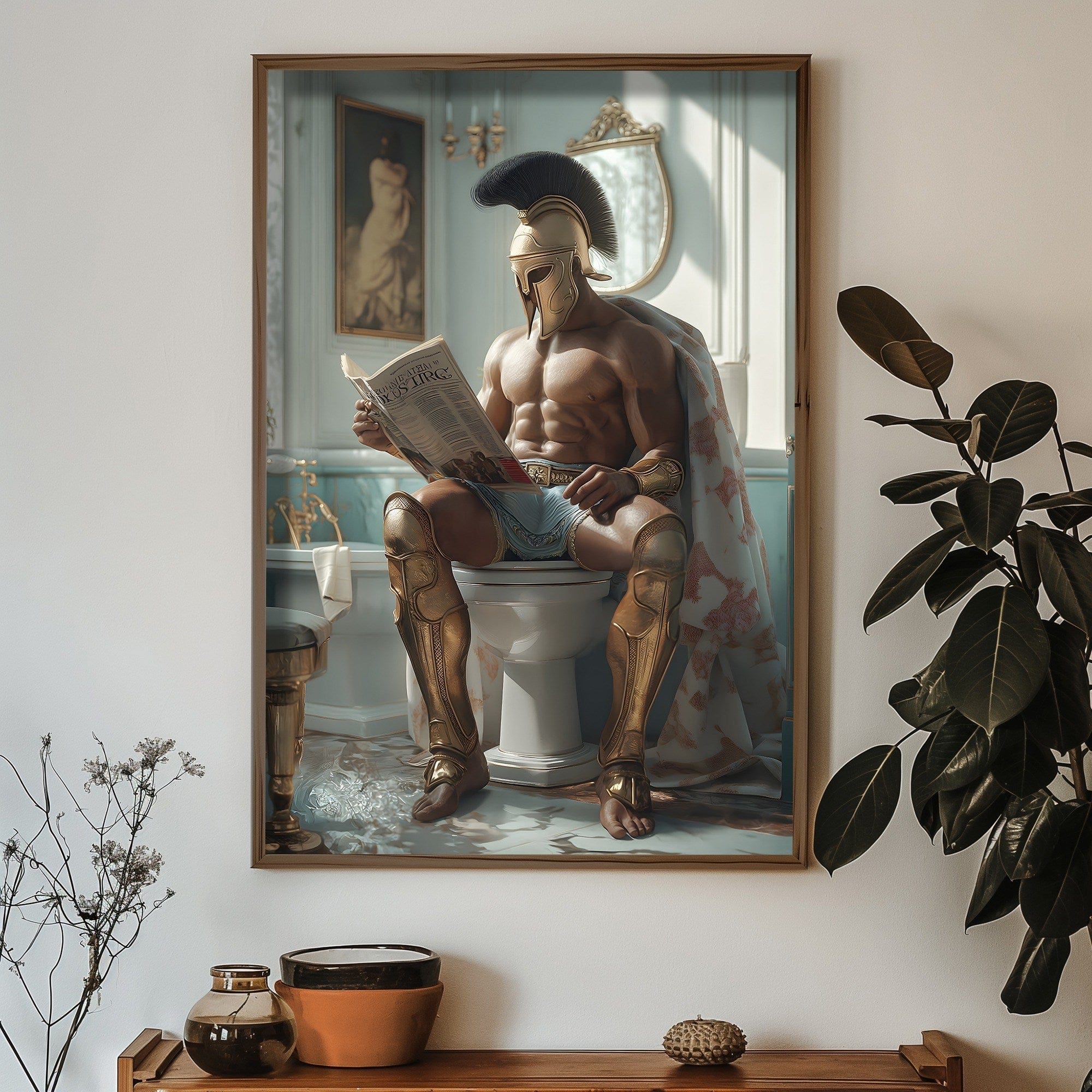 Tablou HUM068, multicolor, 50x70 cm