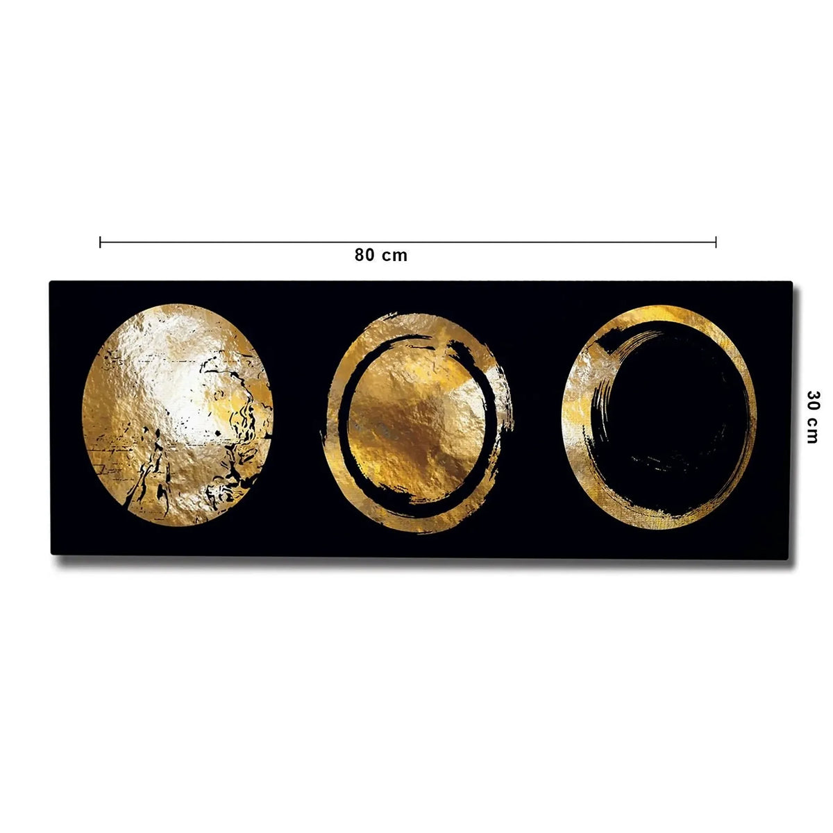 Tablou KNV4442, multicolor, pânză, 30x80 cm