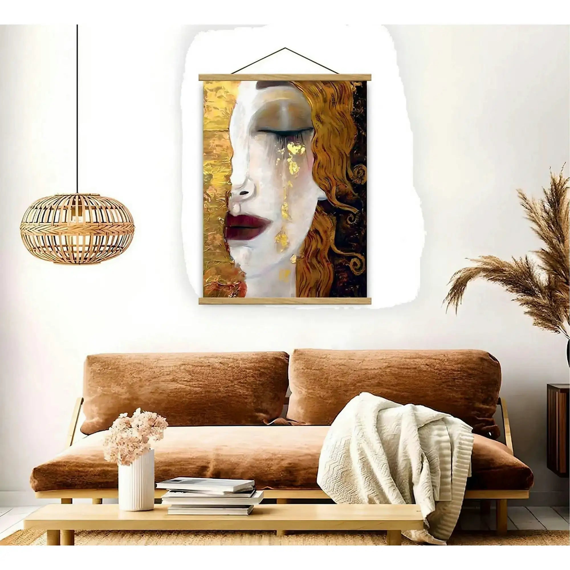 Tablou MRG49, multicolor, panza, 50x70 cm