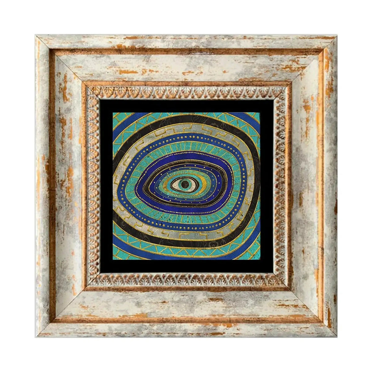 Tablou TC11315, multicolor, piatră, 20x20 cm