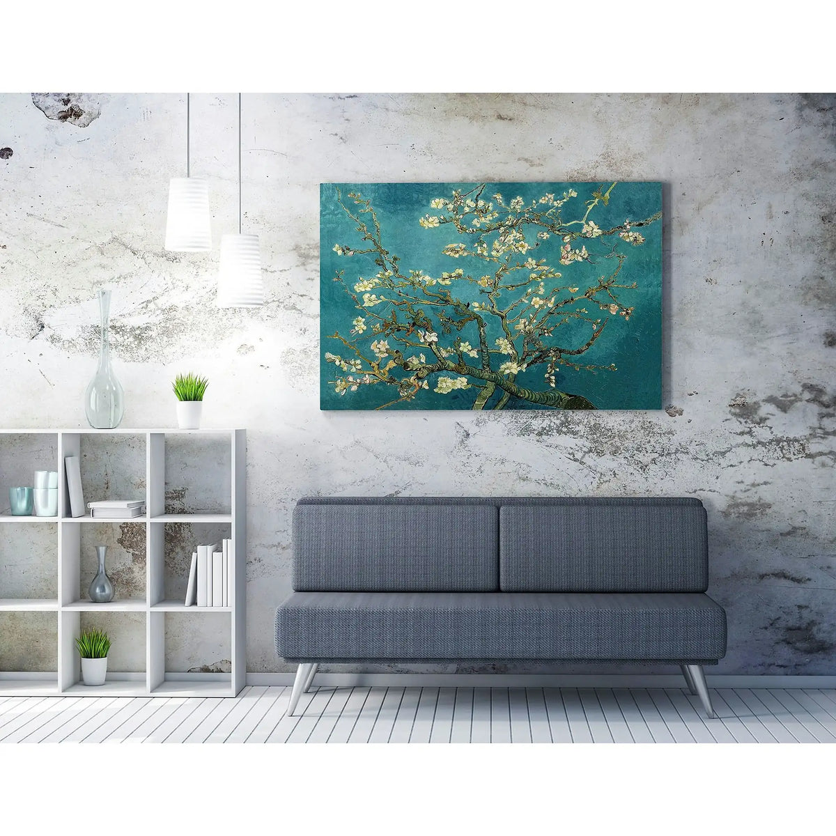 Tablou WY113, multicolor, pânză, 70x100 cm