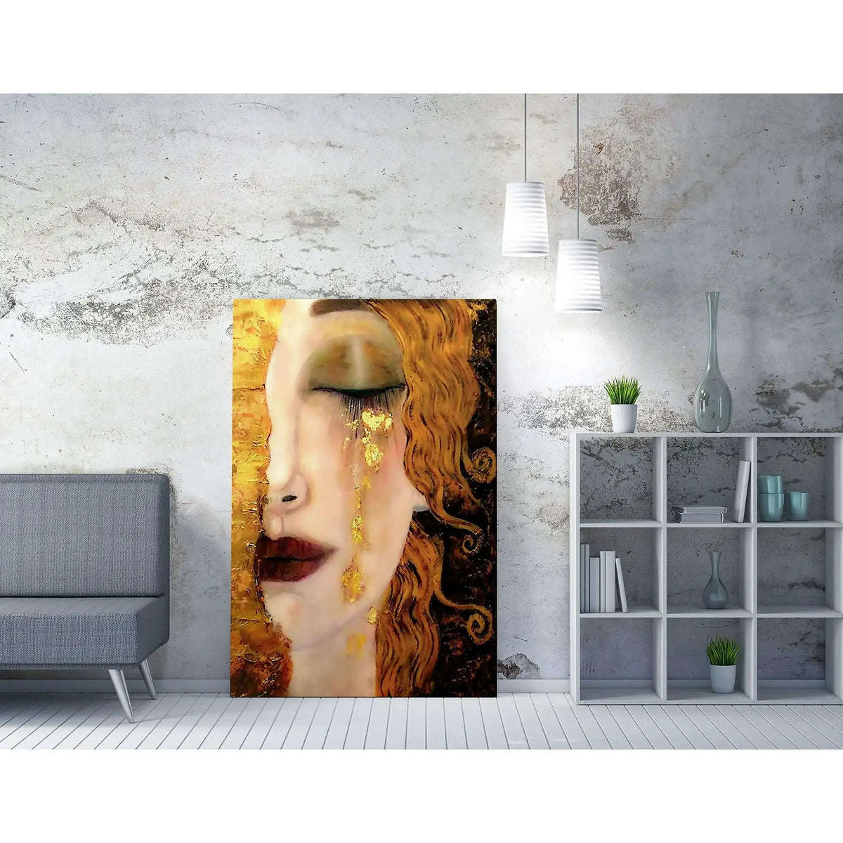 Tablou WY142, multicolor, pânză, 50x70 cm