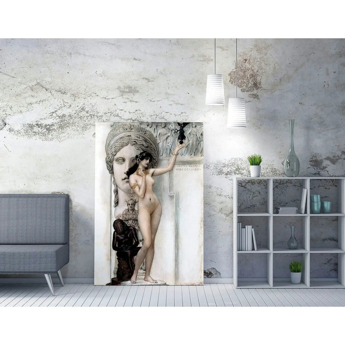 Tablou WY146, multicolor, panza, 50x70 cm