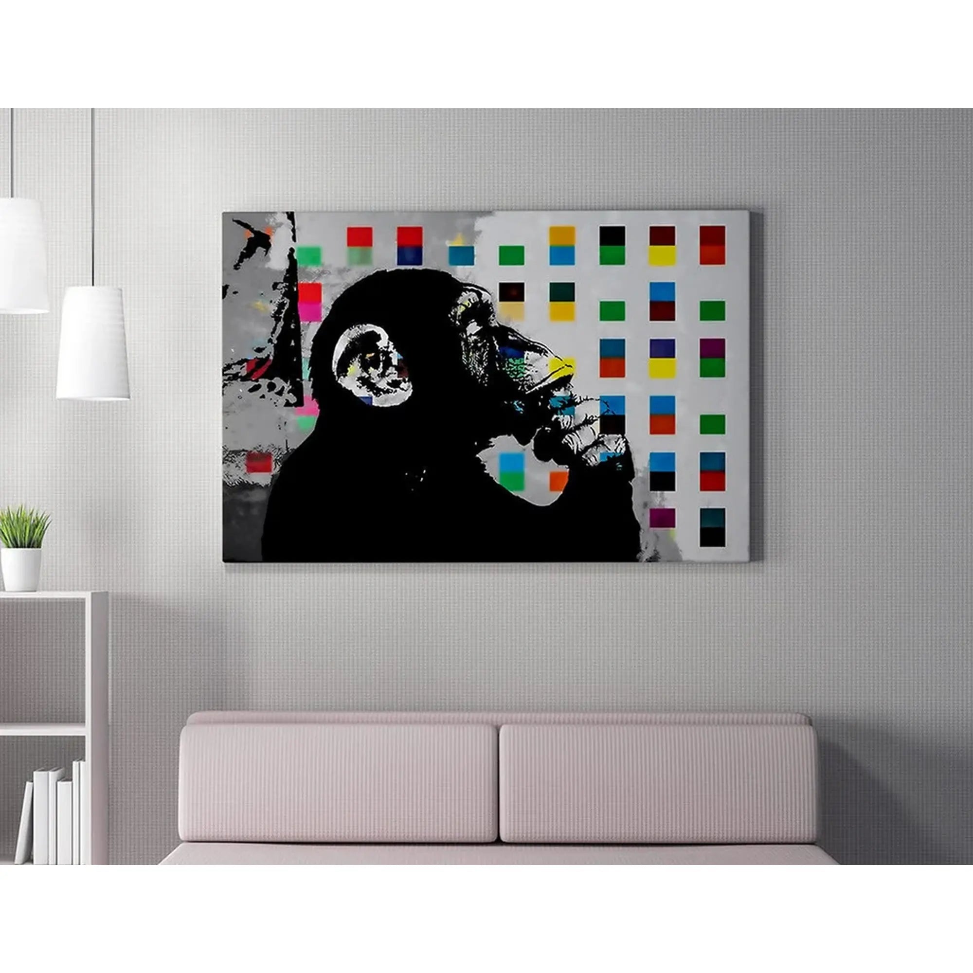Tablou WY162, multicolor, panza, 100x70  cm