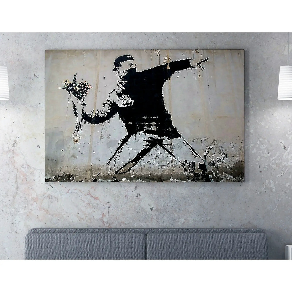 Tablou WY18, multicolor, pânză, 50x70 cm