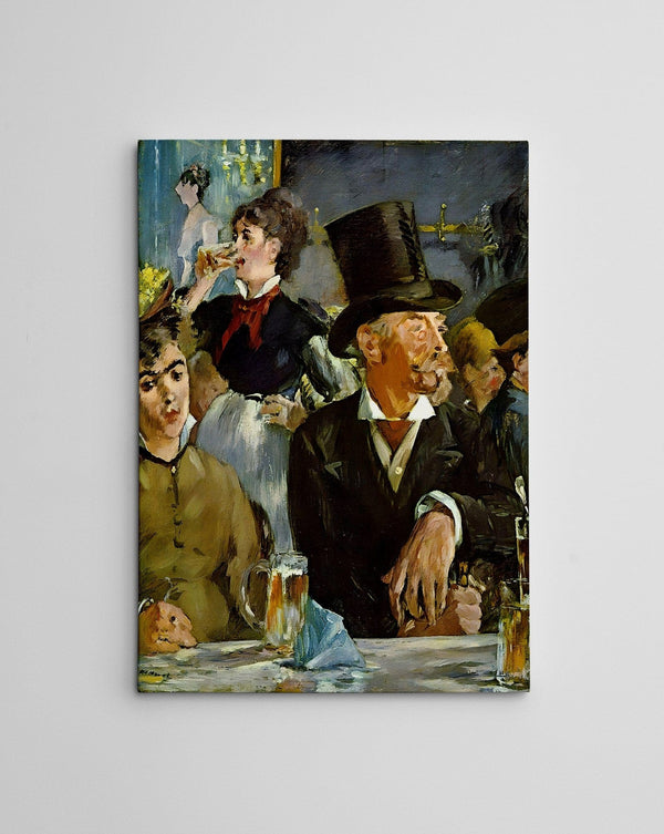 Tablou WY290, multicolor, panza/lemn, 50x70 cm